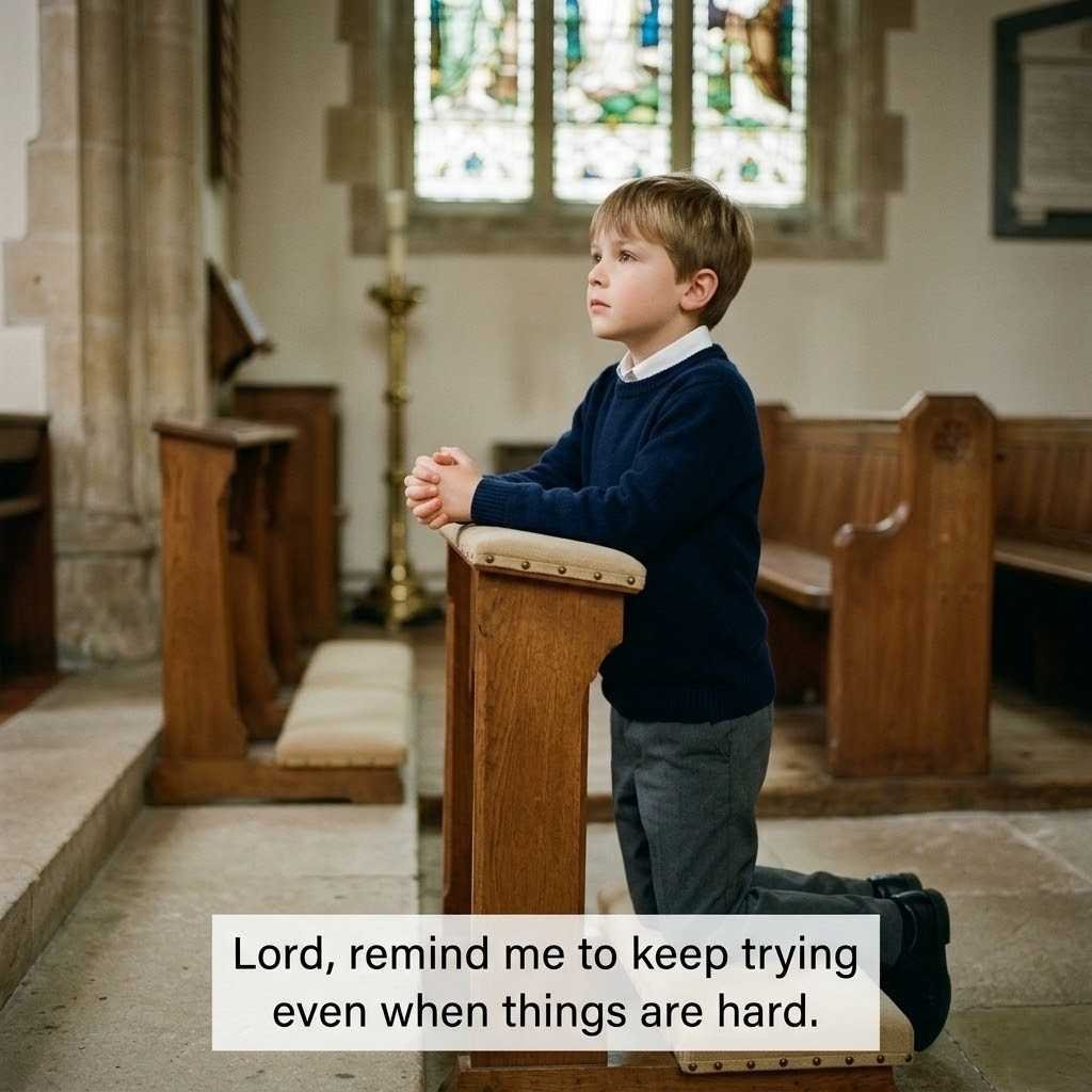 Kids Prayers For Strength And Courage