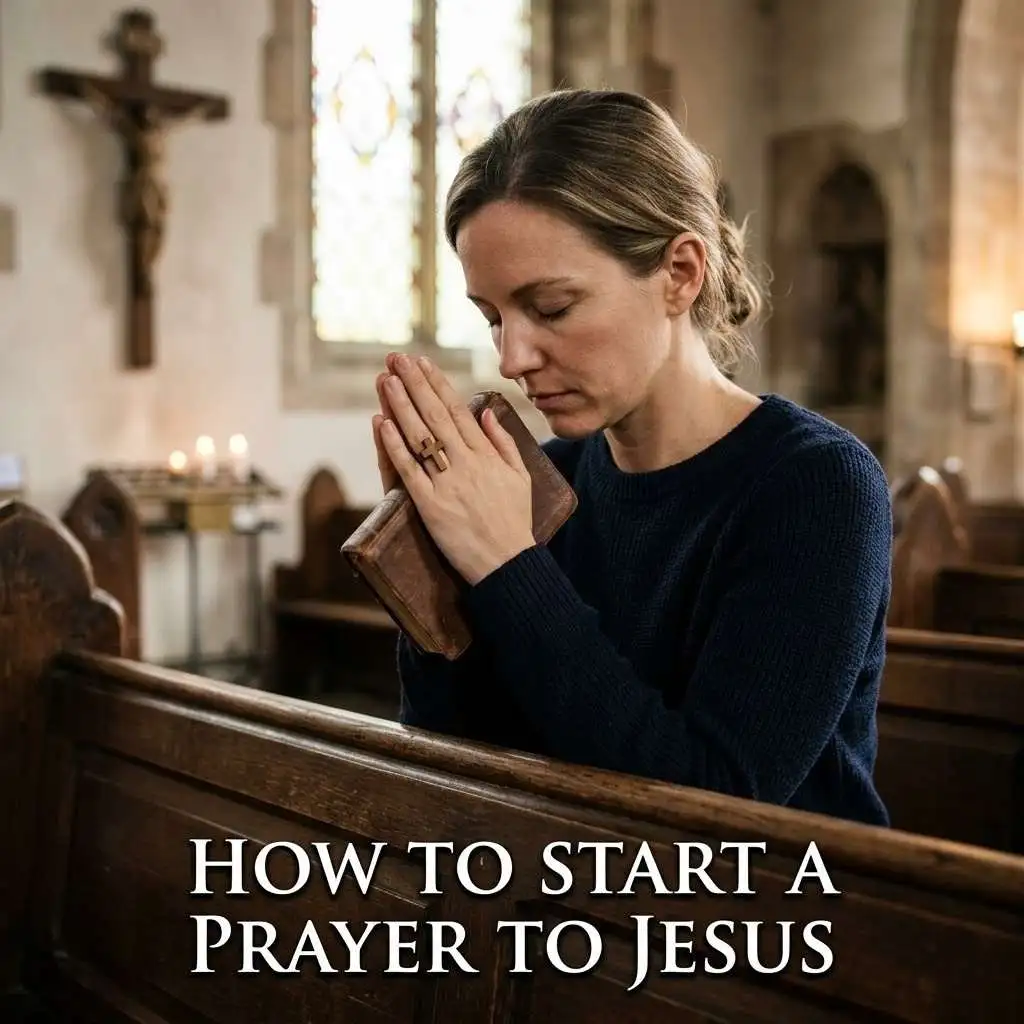 How To Start A Prayer To Jesus
