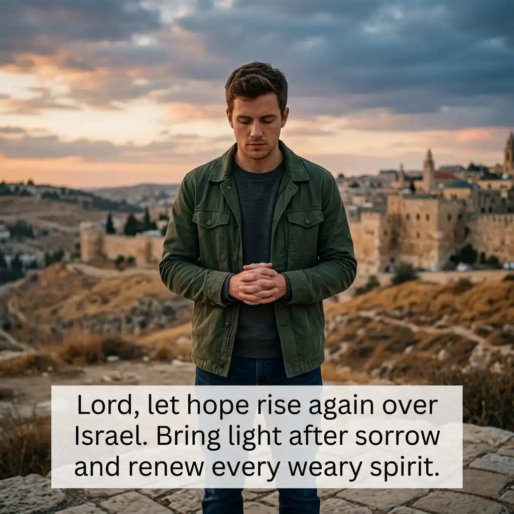 Prayer For Israel In Difficult Times