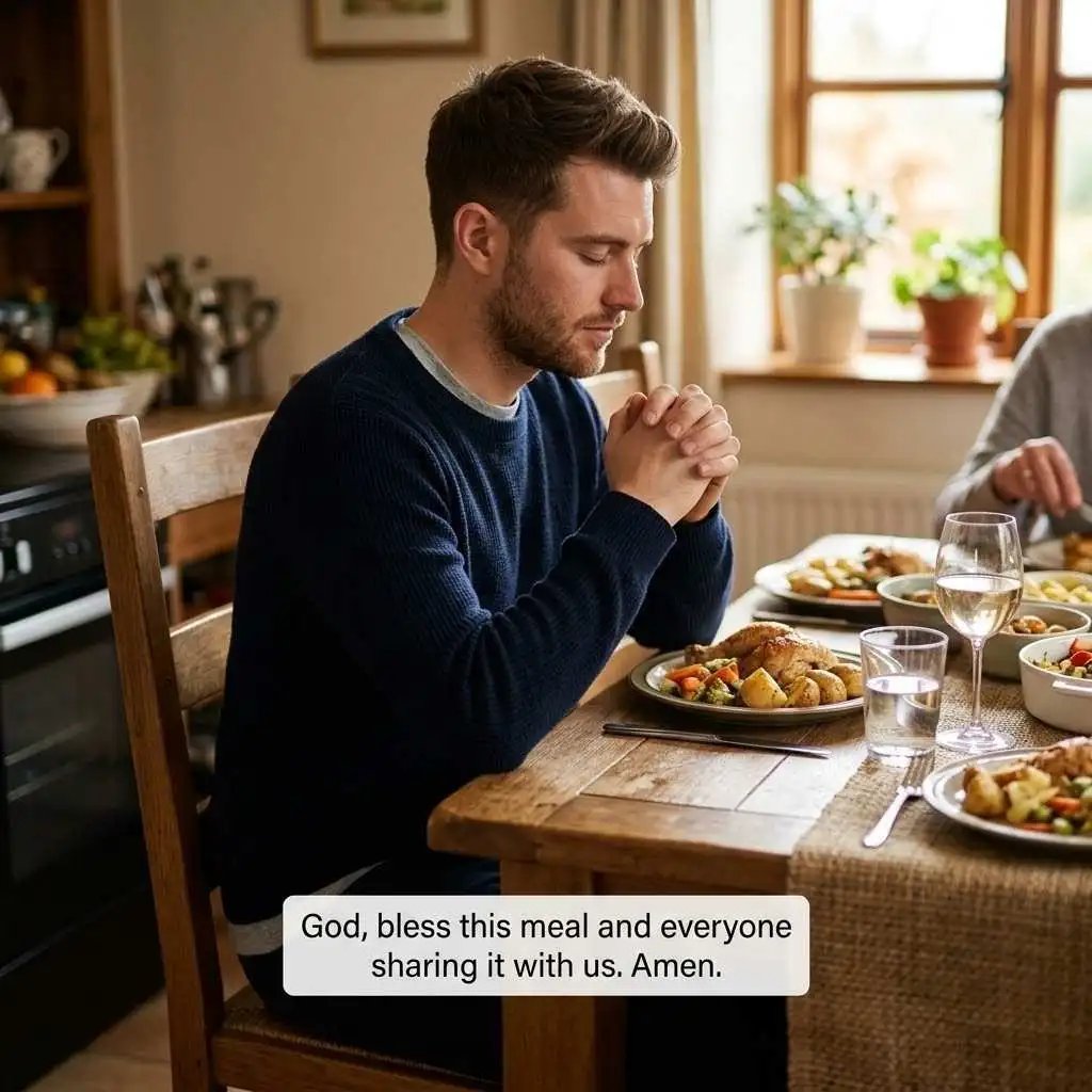 Short Simple Prayer Before Meal