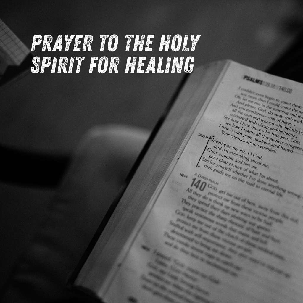 Prayer to the Holy Spirit for Healing