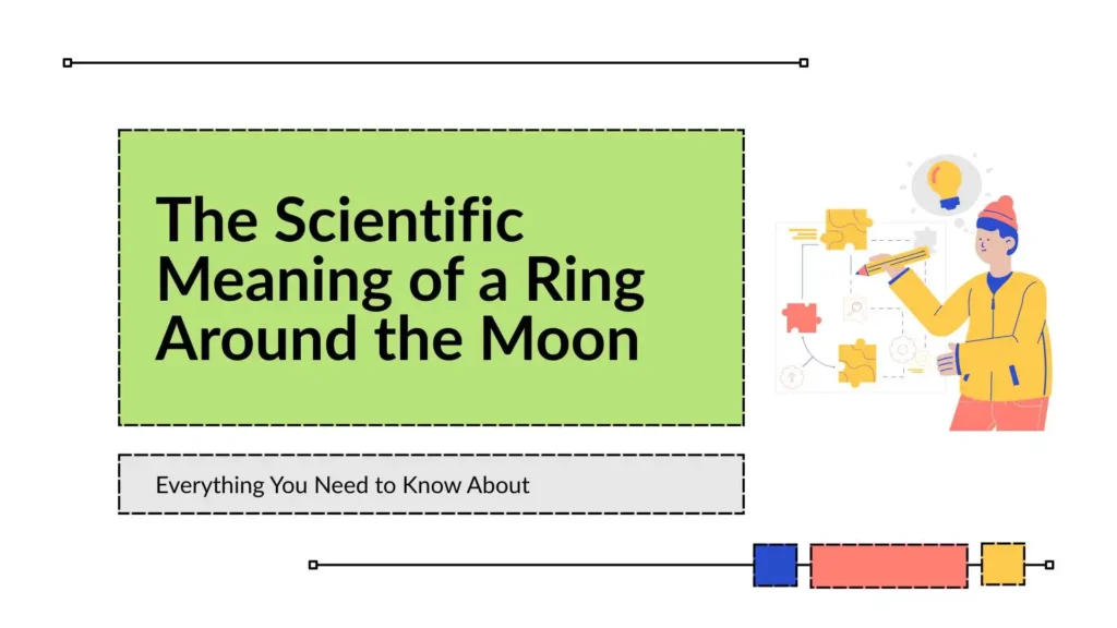 The Scientific Meaning of a Ring Around the Moon
