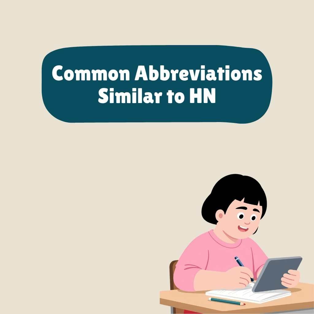 Common Abbreviations Similar to HN