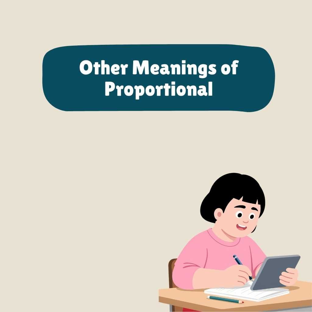 Other Meanings of Proportional