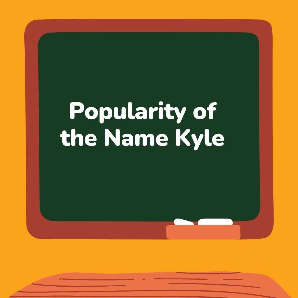 Popularity of the Name Kyle