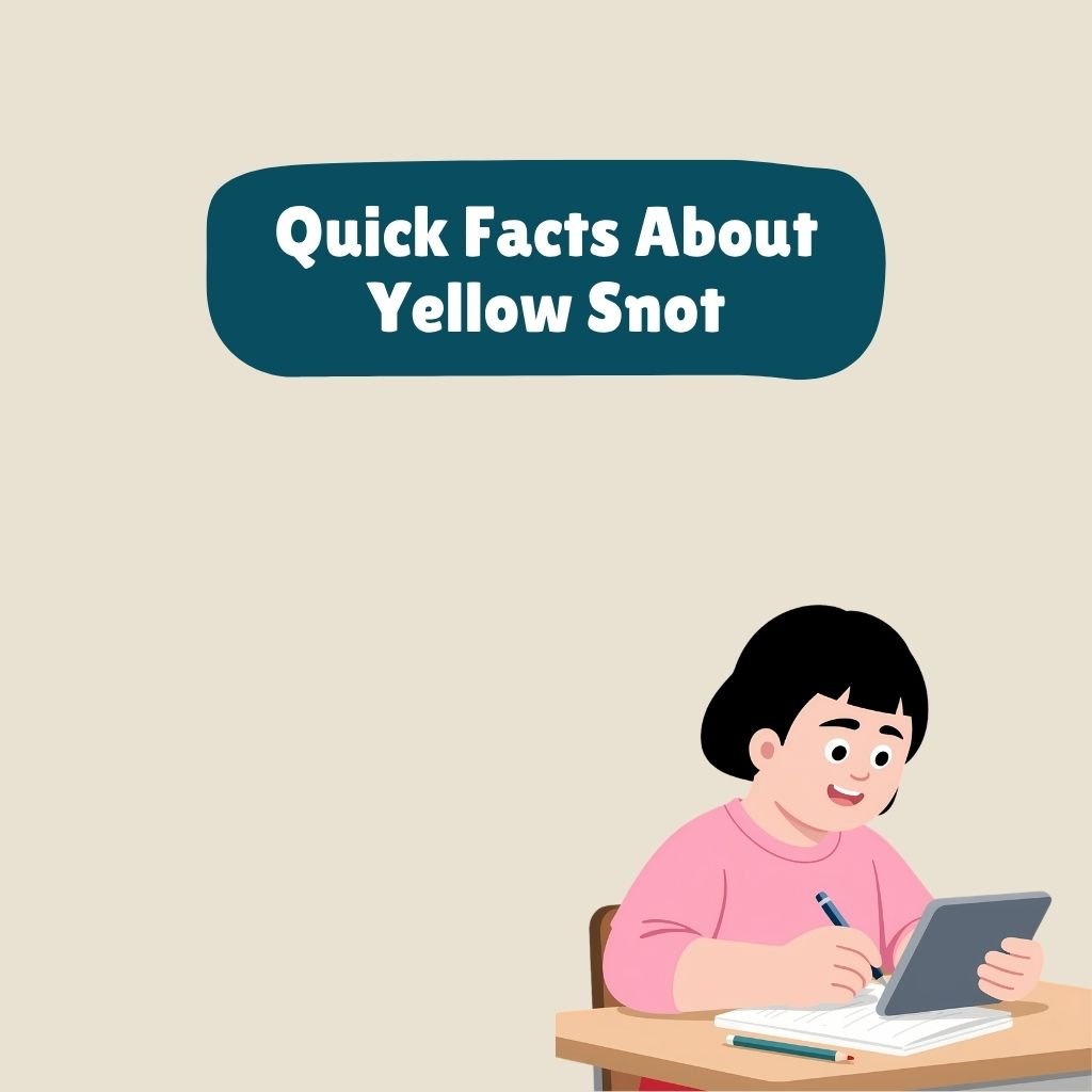 Quick Facts About Yellow Snot
