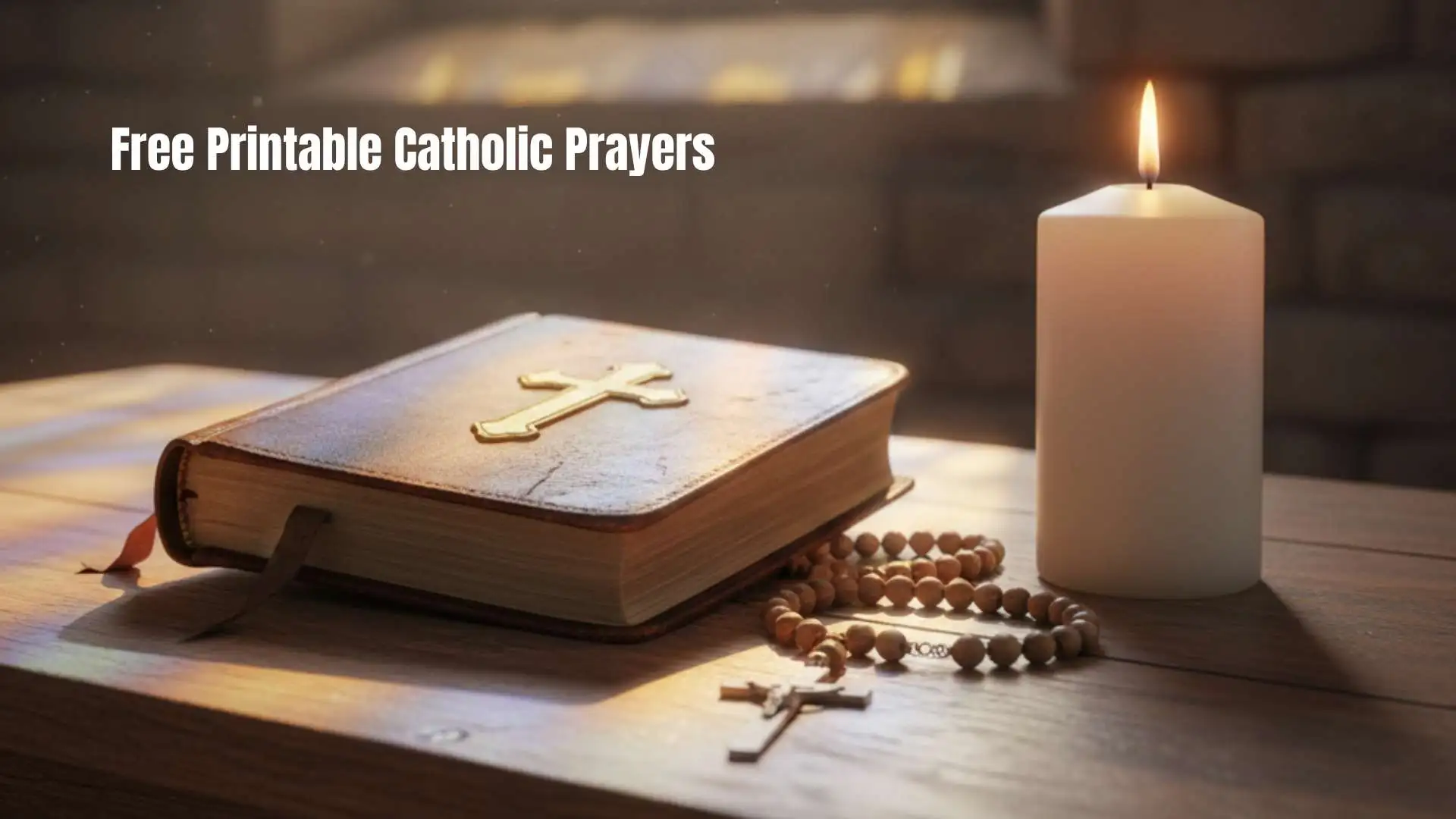 39+ Blessed Free Printable Catholic Prayers Every Family Should Have