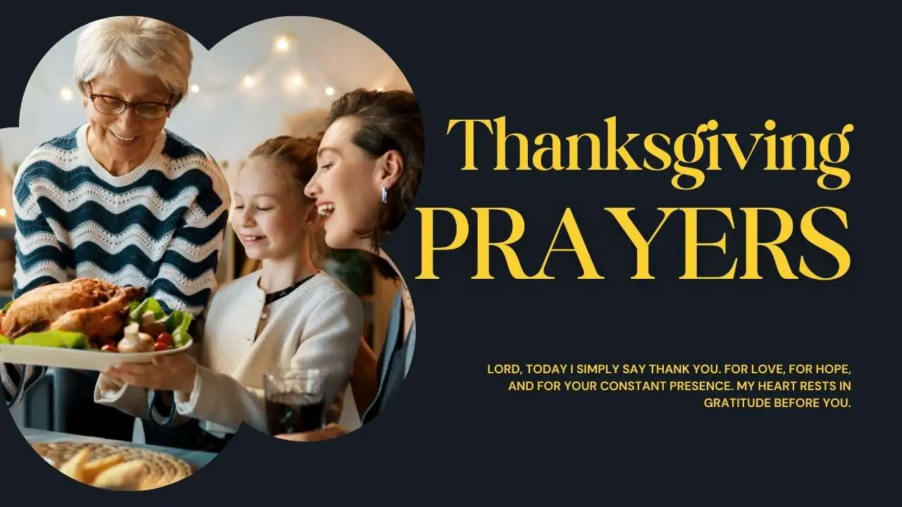 Thanksgiving Prayers
