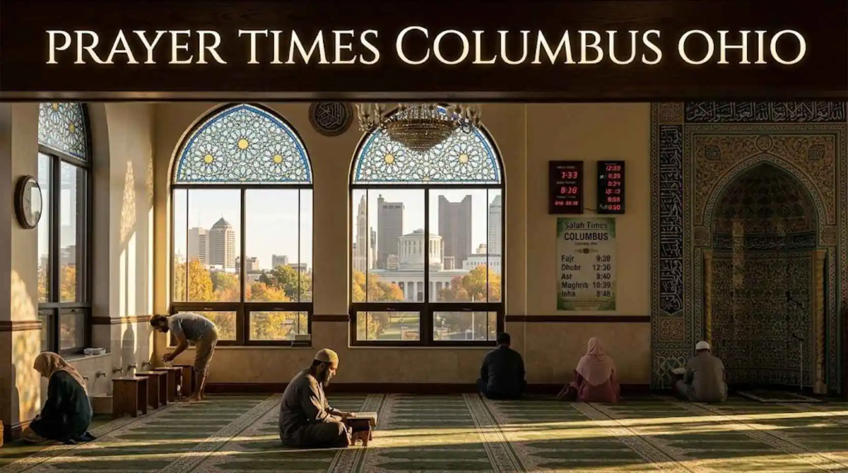 Prayer Times Columbus Ohio
