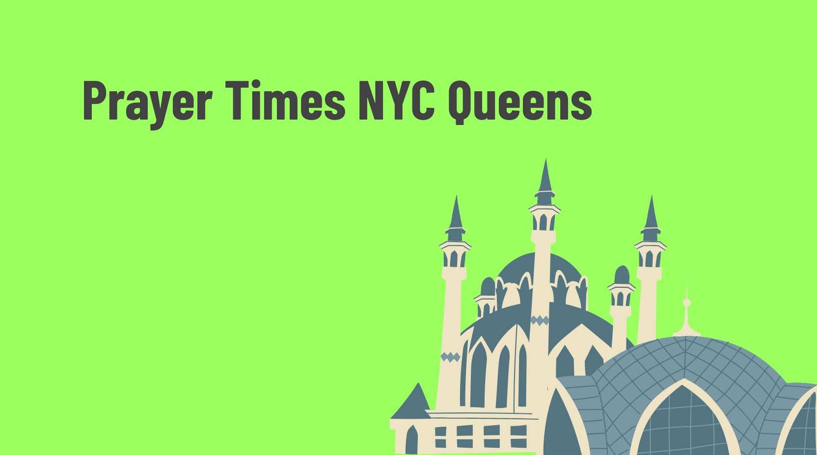 Prayer Times NYC Queens