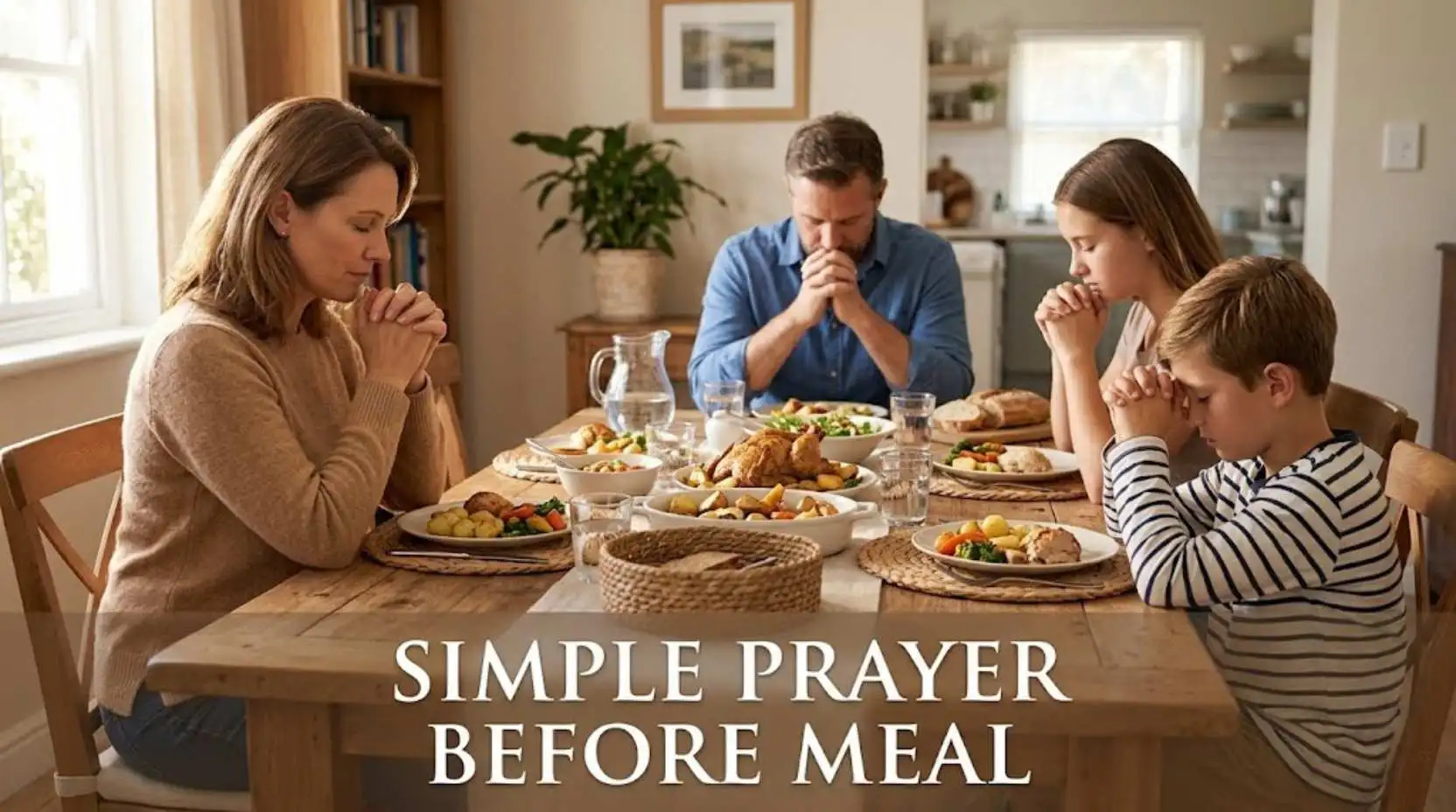 Simple Prayer Before Meal