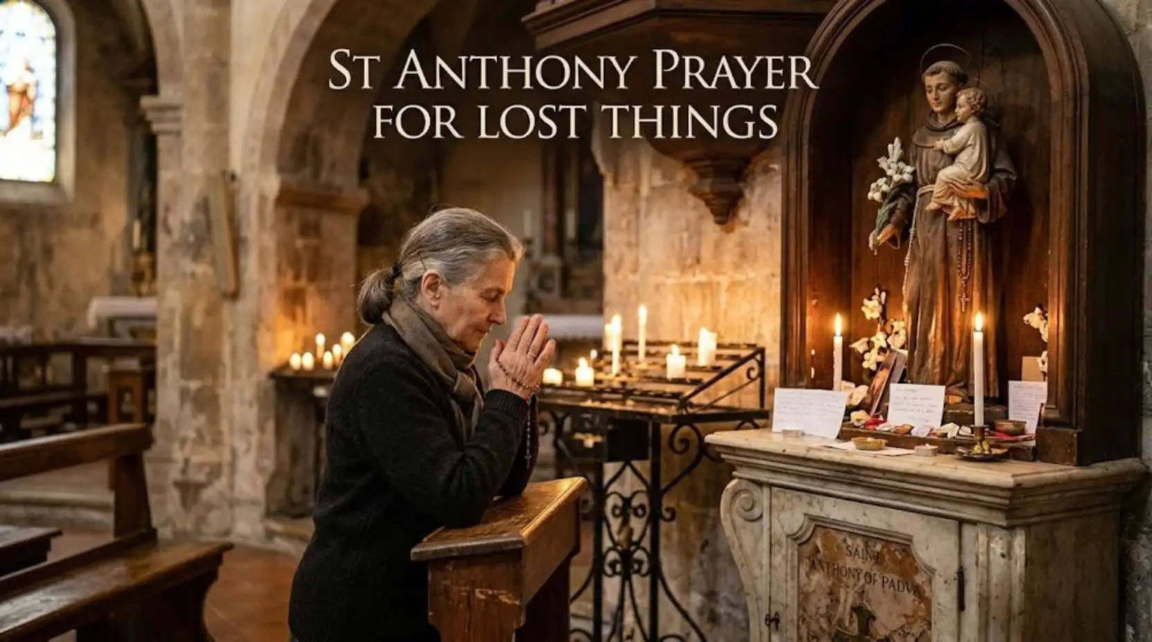 St Anthony Prayer For Lost Things
