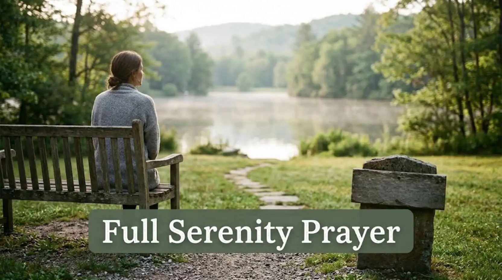 Full Serenity Prayer