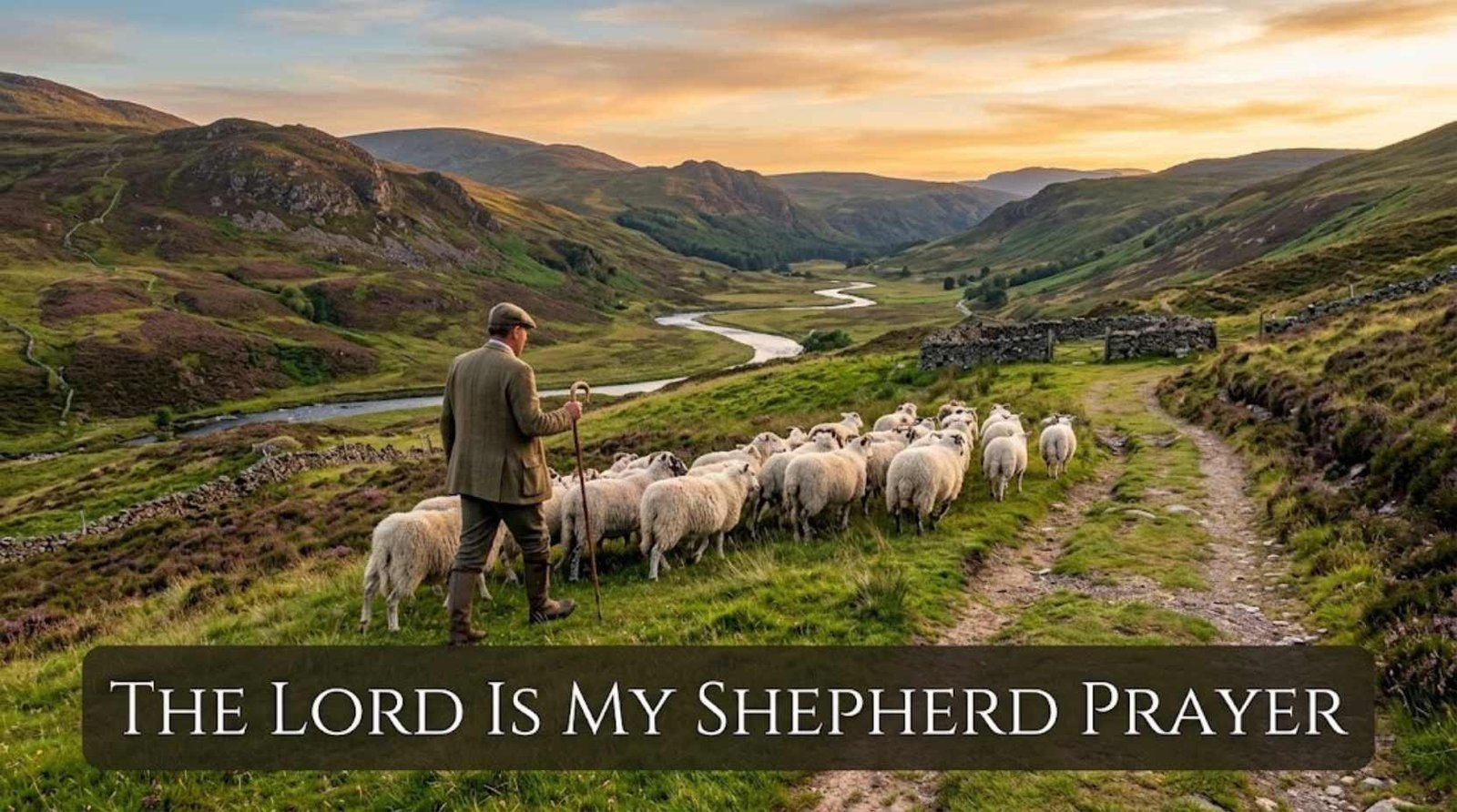 The Lord Is My Shepherd Prayer for Peace, Guidance and Unshakable Faith