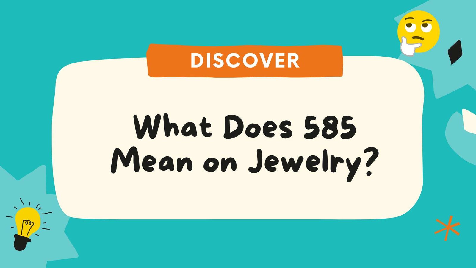 What Does 585 Mean on Jewelry