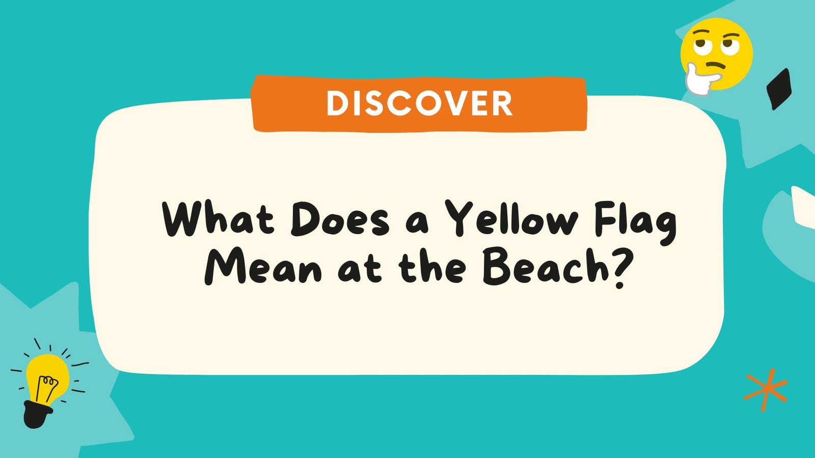 What Does a Yellow Flag Mean at the Beach
