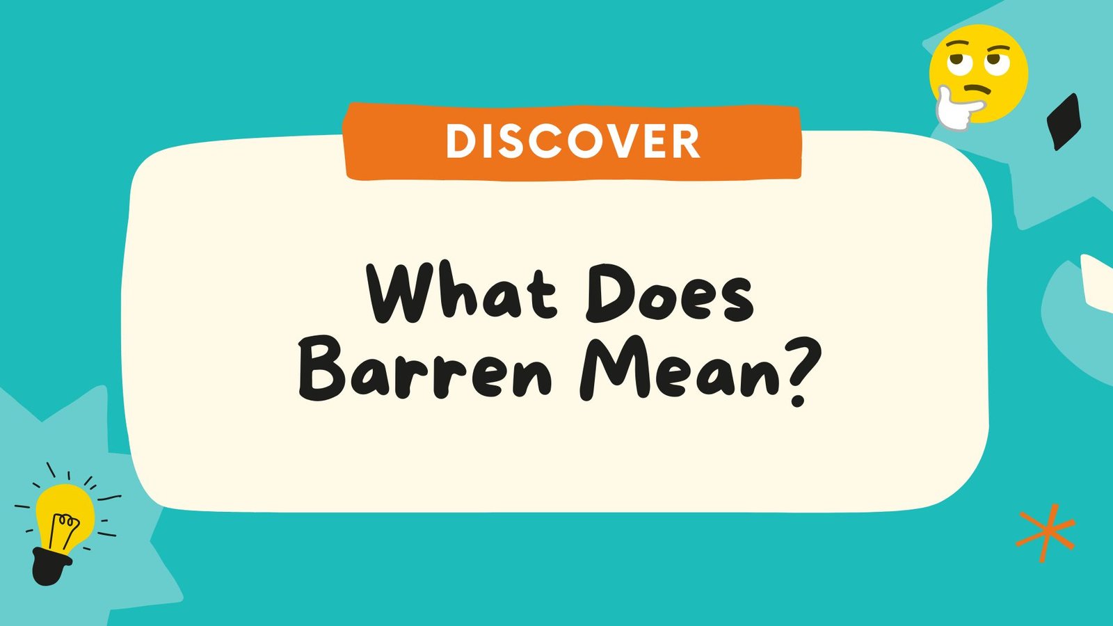 What Does Barren Mean? Simple Meaning, Uses, Examples and Real-Life Context