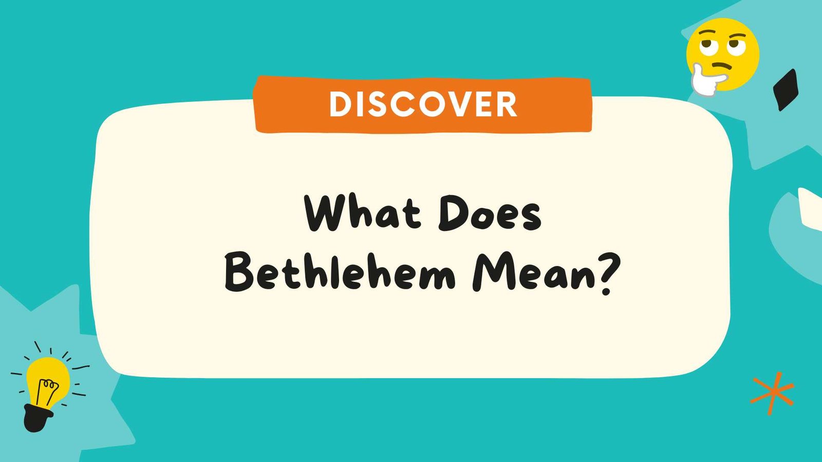 What Does Bethlehem Mean