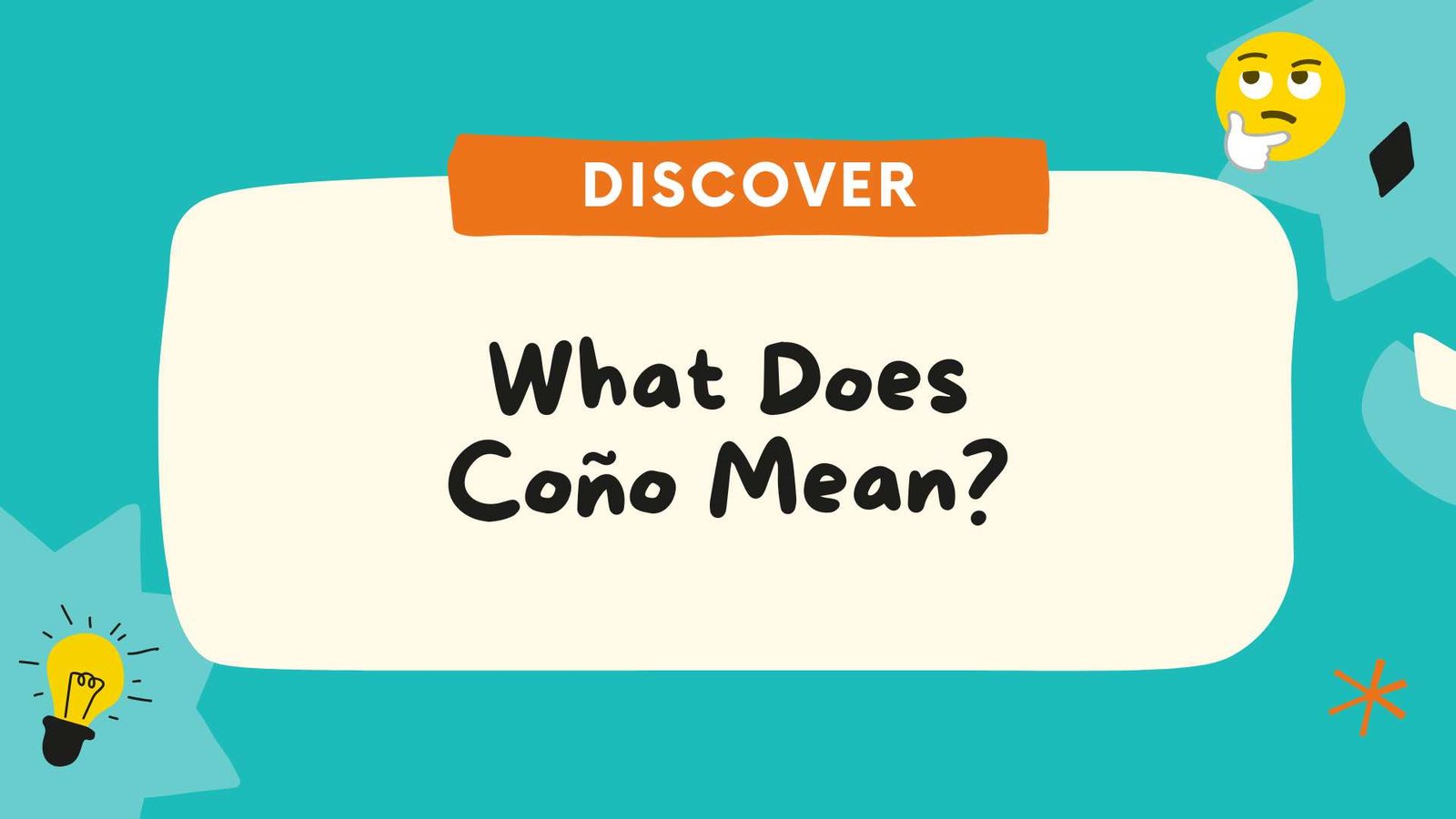 What Does Coño Mean