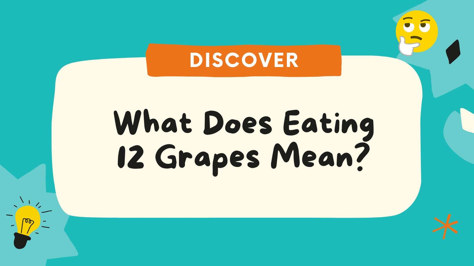 What Does Eating 12 Grapes Mean