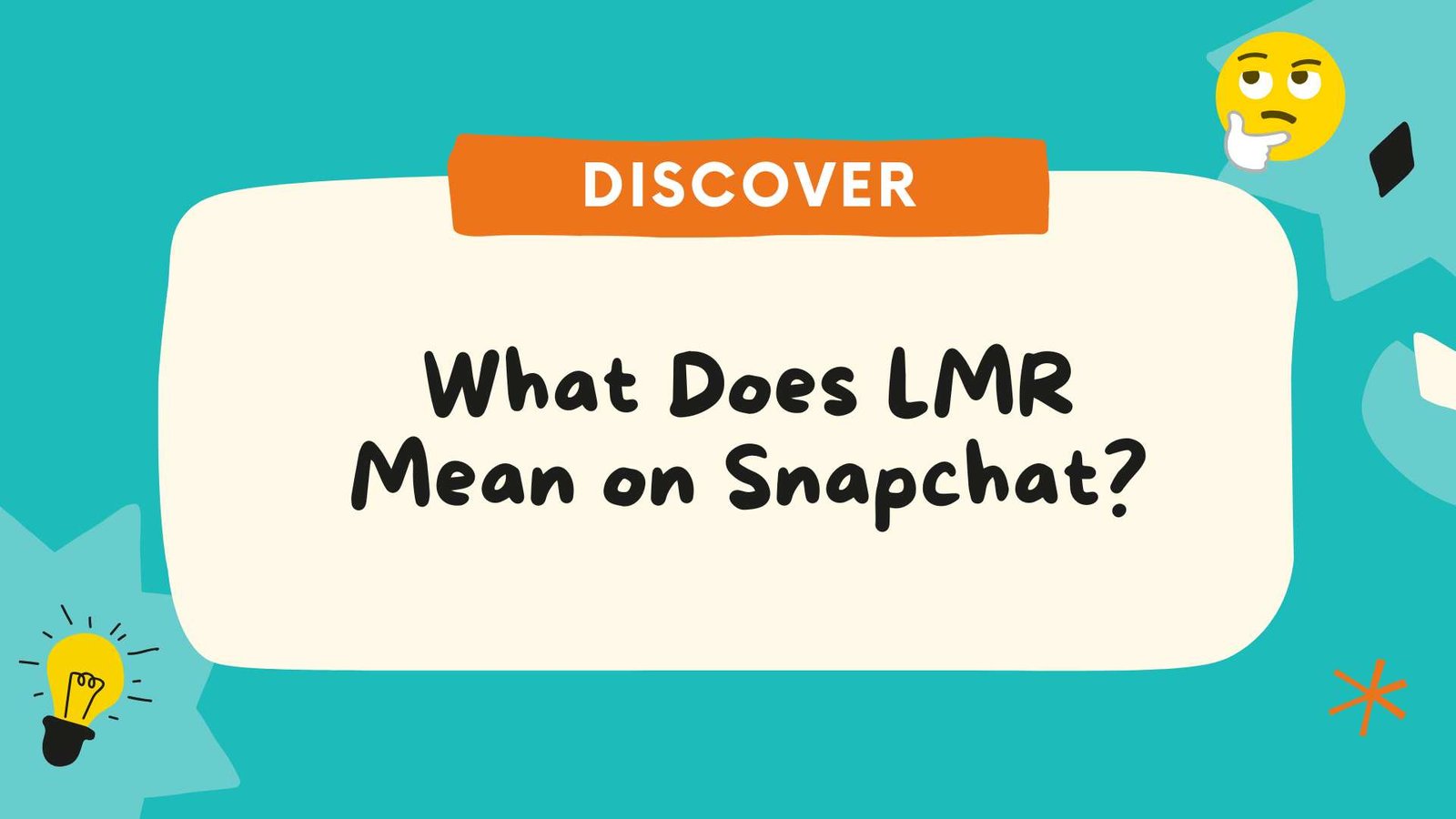 What Does LMR Mean on Snapchat? Meaning, Examples and How People Use It