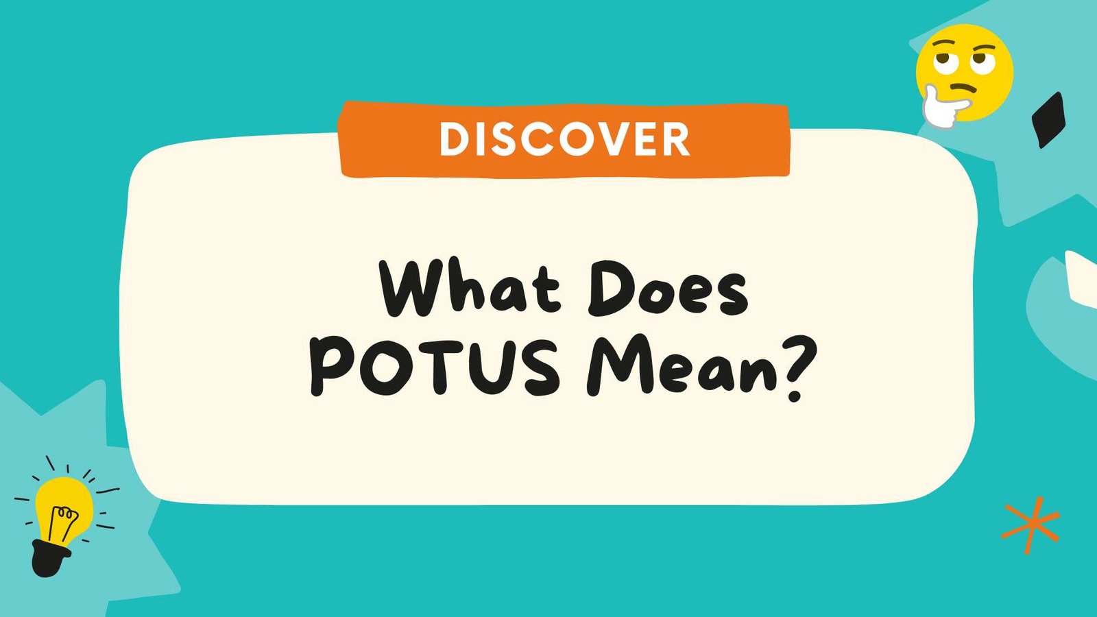 What Does POTUS Mean? The Complete Guide to the Presidential Title
