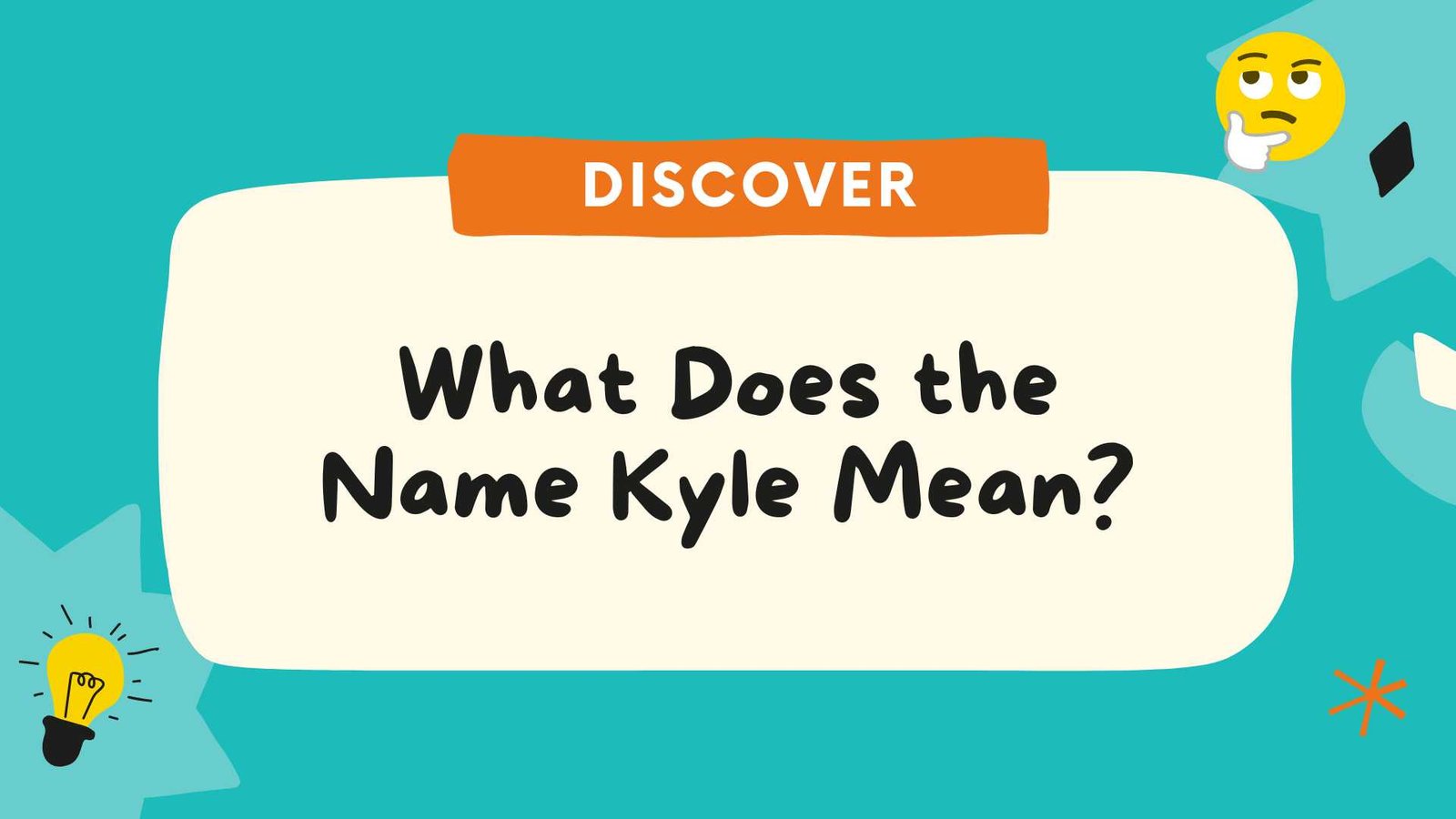 What Does the Name Kyle Mean