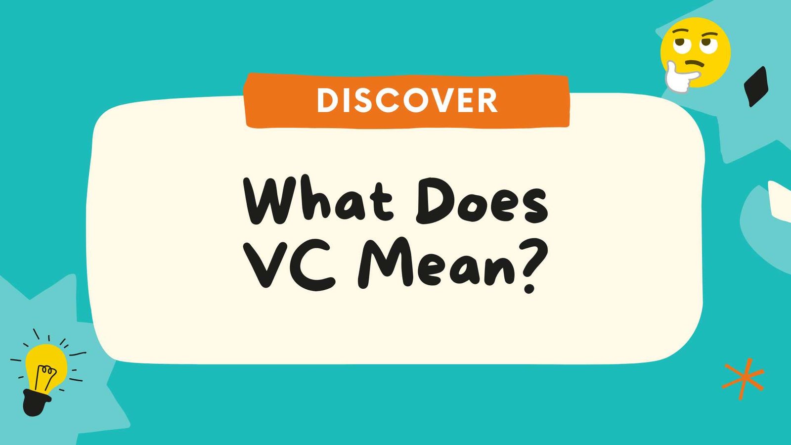 What Does VC Mean