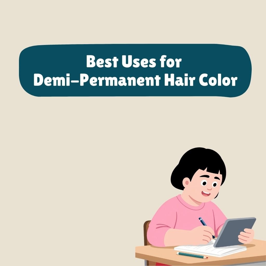 Best Uses for Demi-Permanent Hair Color