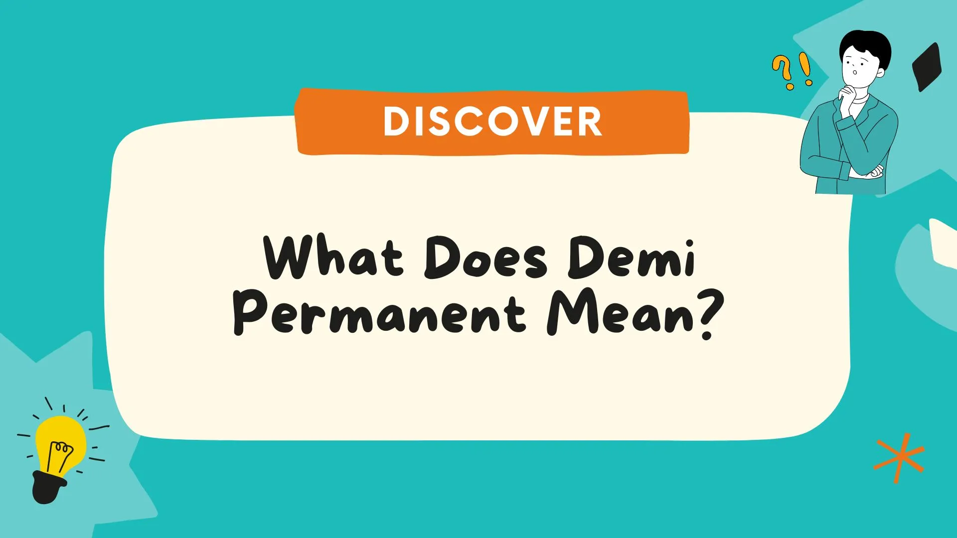 What Does Demi Permanent Mean