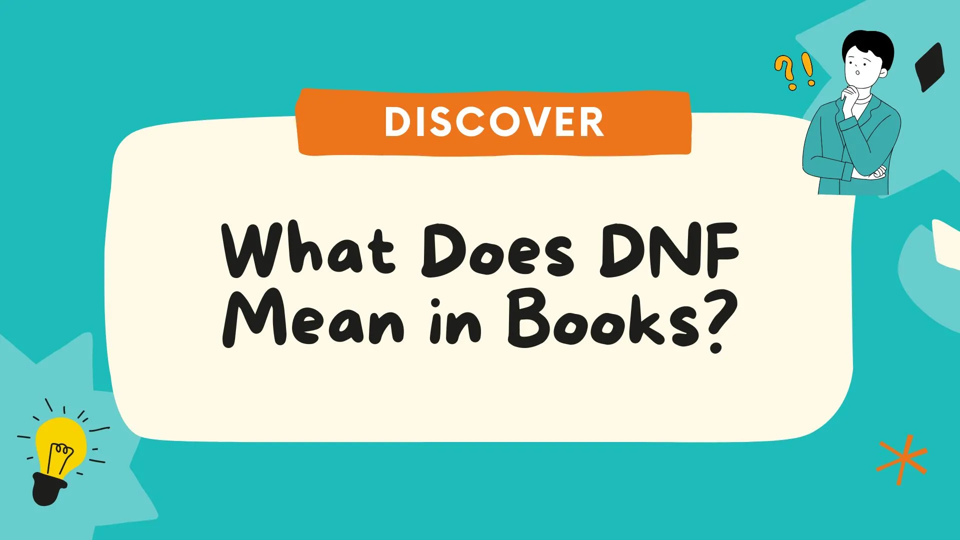 What Does DNF Mean in Books